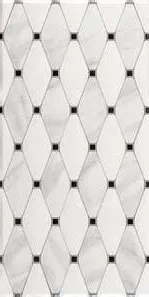 Athena Athena Grey Platinum Decor porcelain tile, 30×60 cm, surface finish