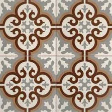 Milan Manisa Red porcelain tile, 45×45 cm, Matt finish