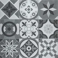 Sandmar Siena Siena Anthracite porcelain tile, 60×60 cm, Polished finish
