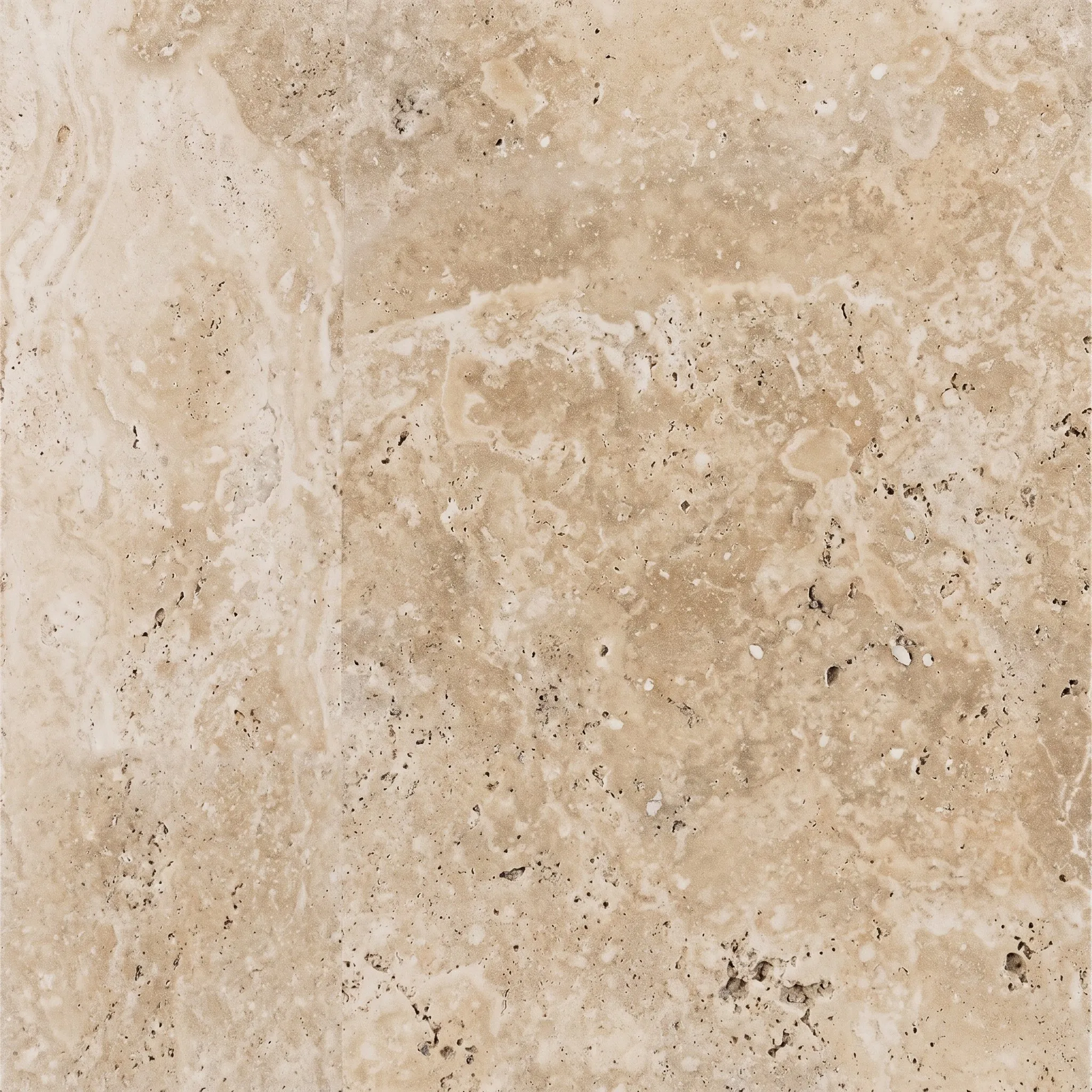 Classic Mix Premium Turkish travertine, 61×61 cm, tumbled finish