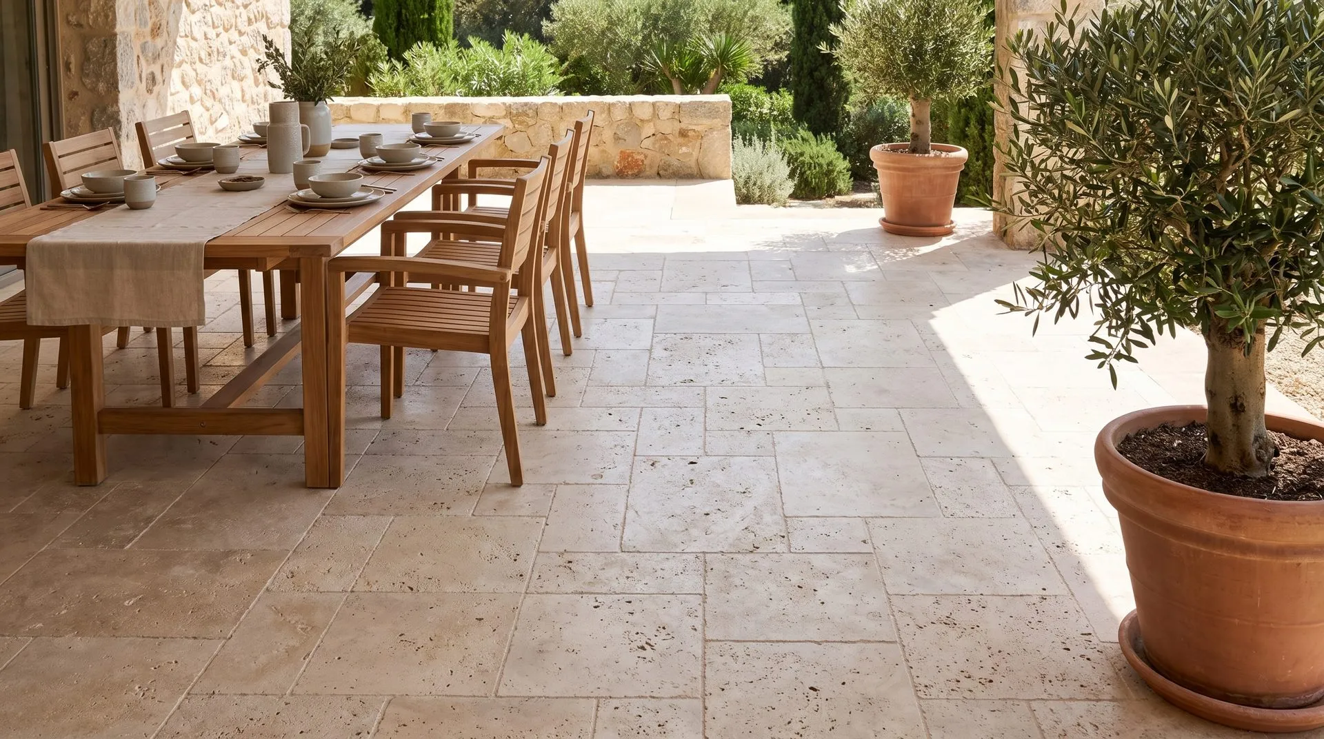Ecocomm travertine collection