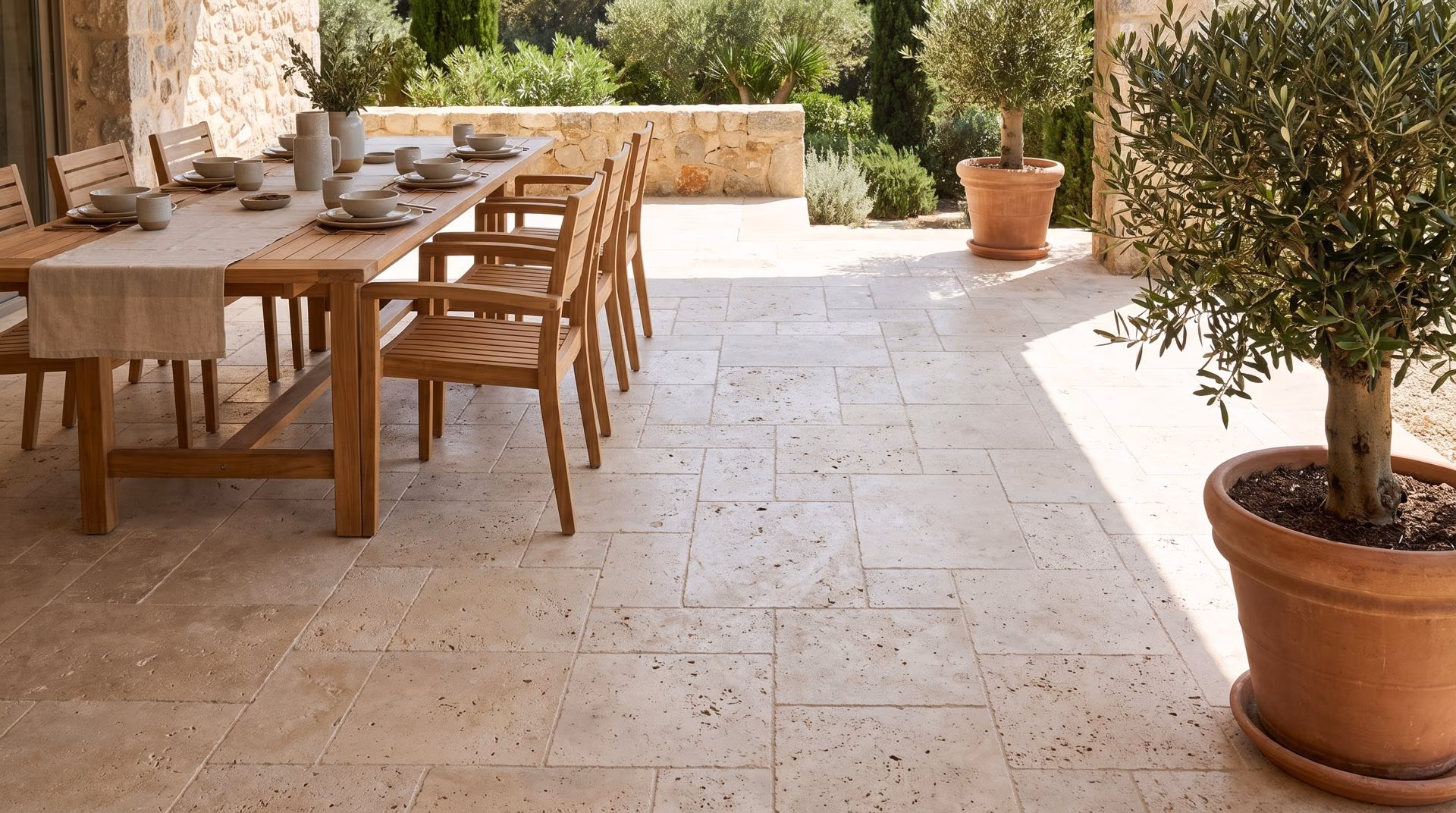 Ecocomm Turkish travertine collection