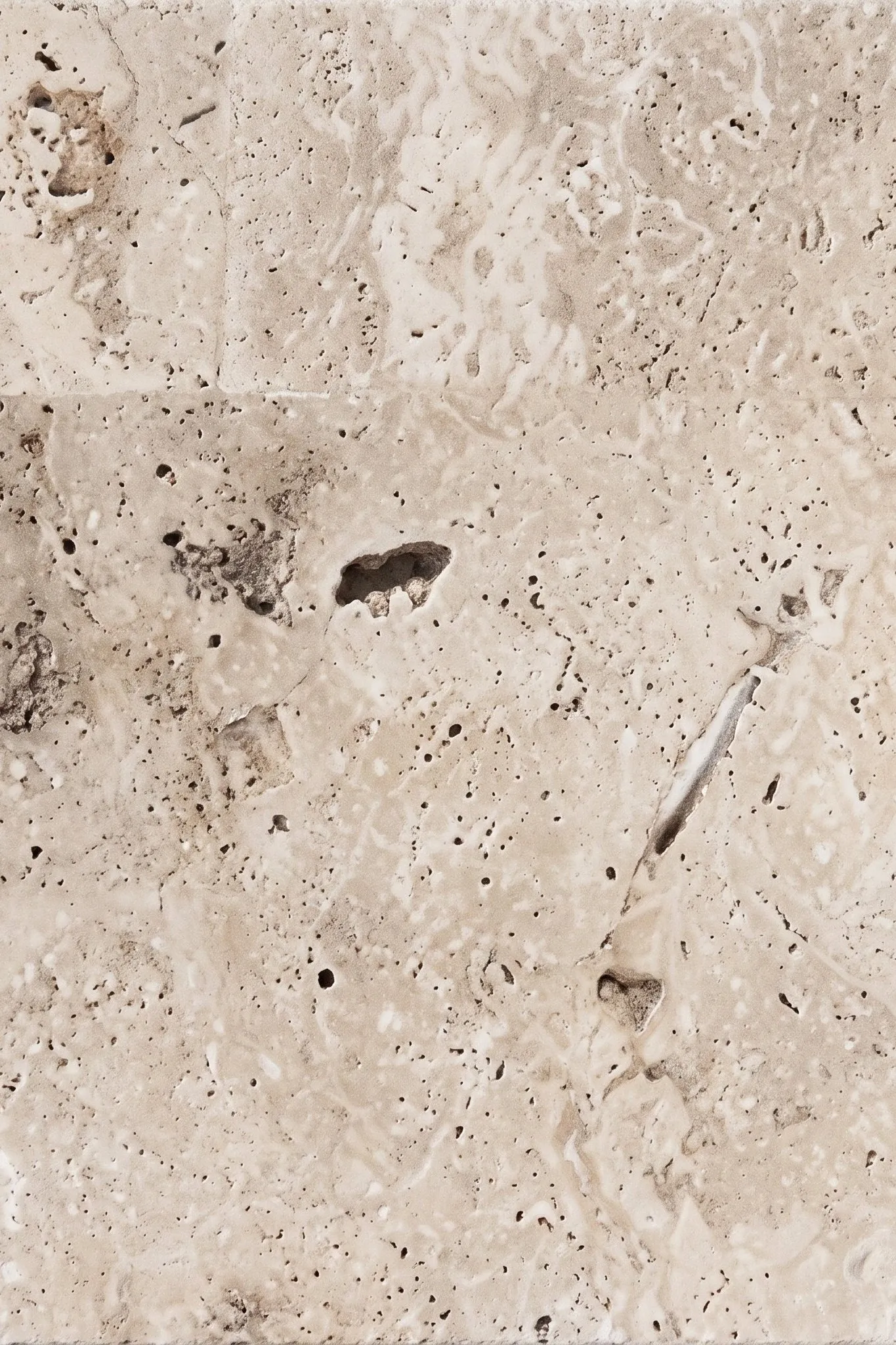 Ecocomm Turkish travertine, 61×91.5 cm, tumbled finish