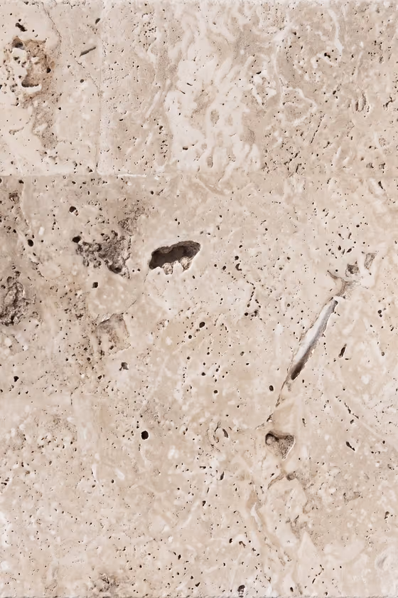 Ecocomm Turkish travertine, 61×91.5 cm, tumbled finish