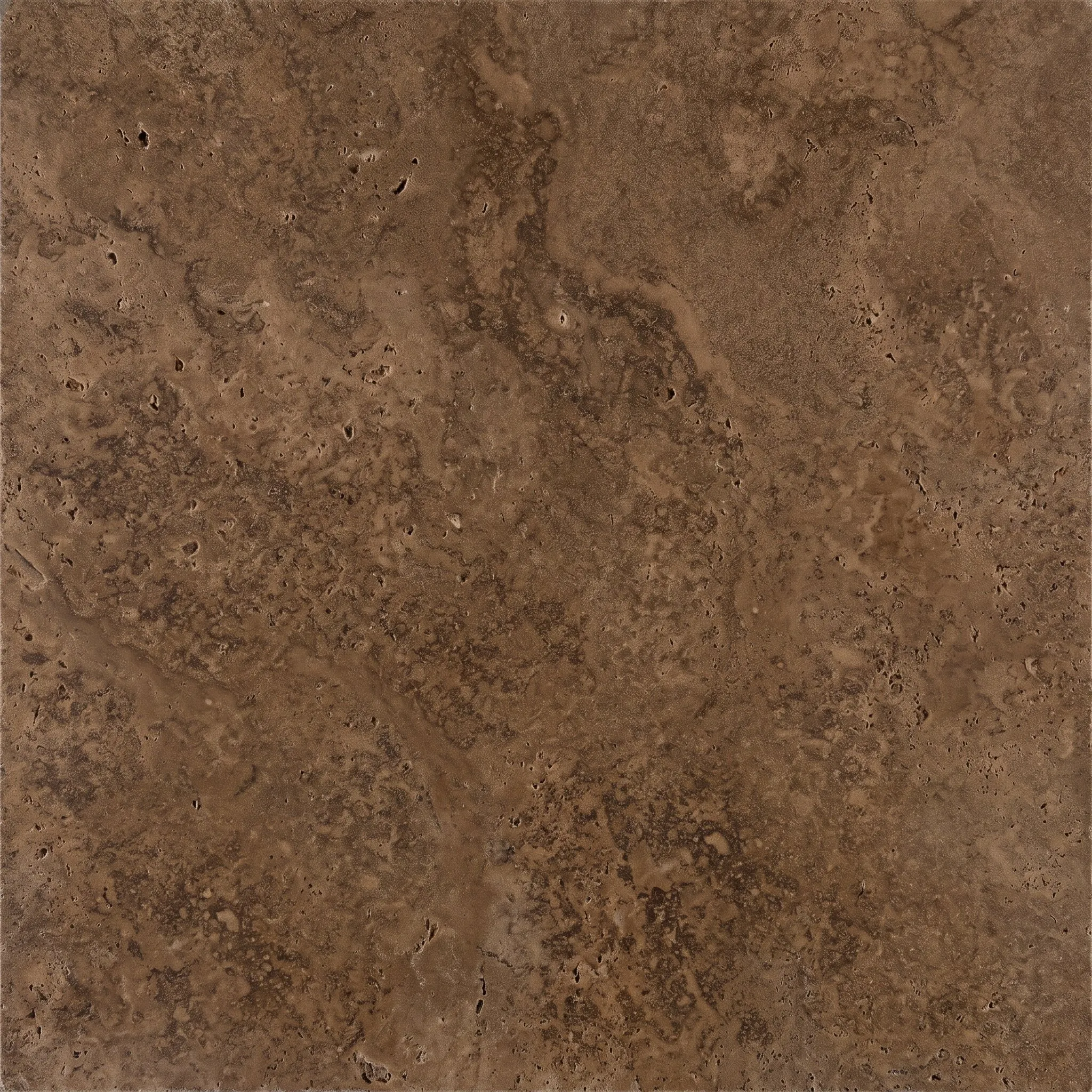 Noche Turkish travertine, 61×61 cm, tumbled finish