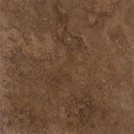 Noche Turkish travertine, 61×61 cm, tumbled finish