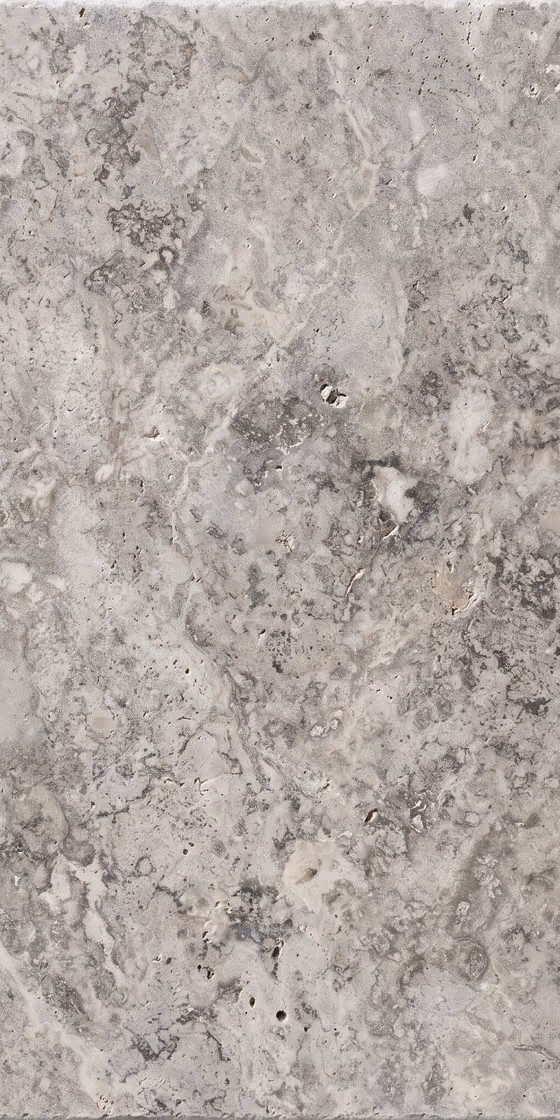 Silver Comm Turkish travertine, 30.5×61 cm, tumbled finish