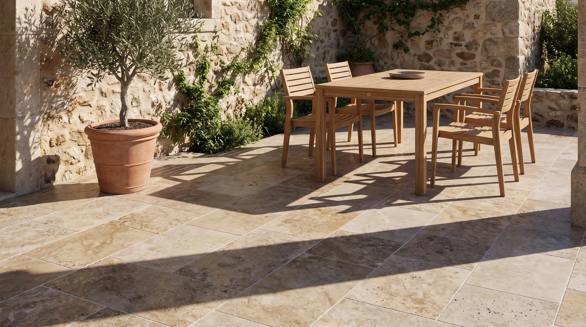 Standard Mix travertine collection