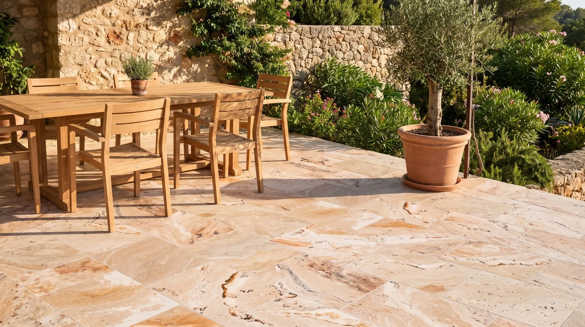Valencia travertine collection
