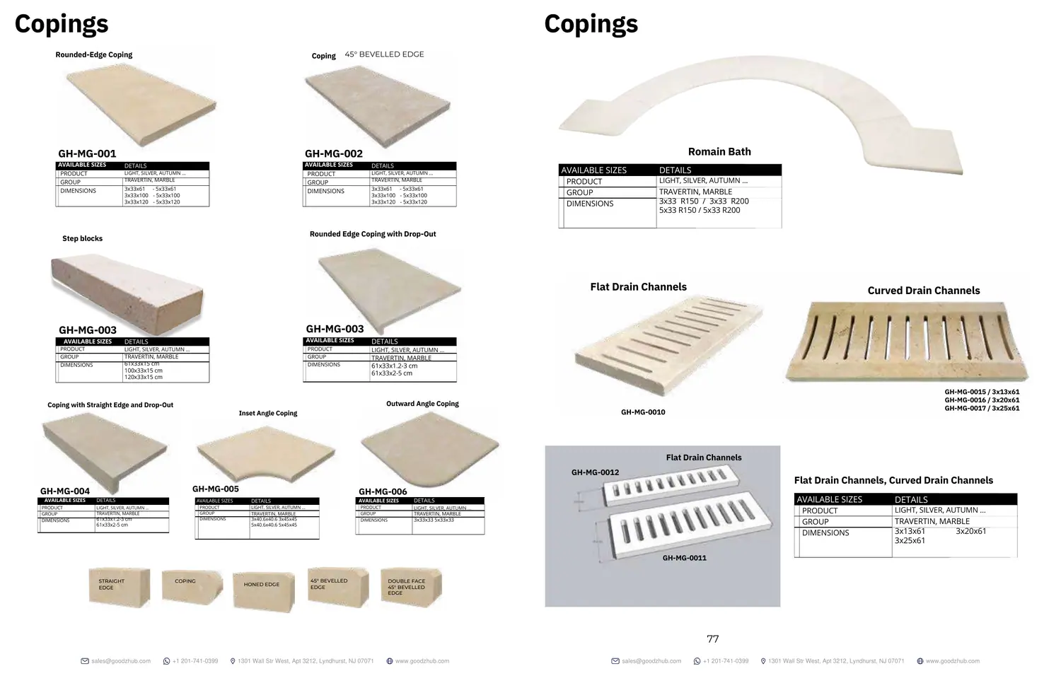 Natural Stone Collection, page 39