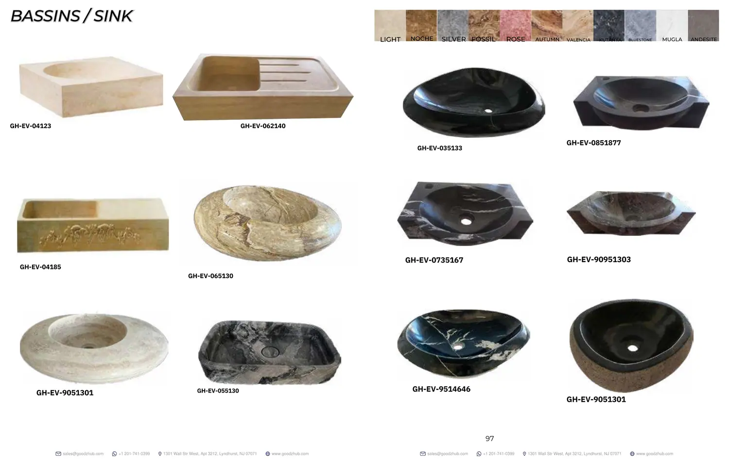 Natural Stone Collection, page 49