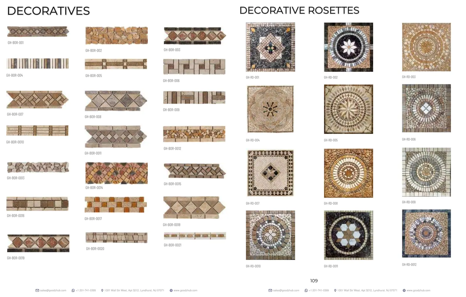 Natural Stone Collection, page 55