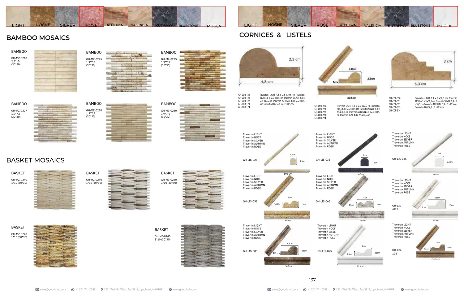 Natural Stone Collection, page 69