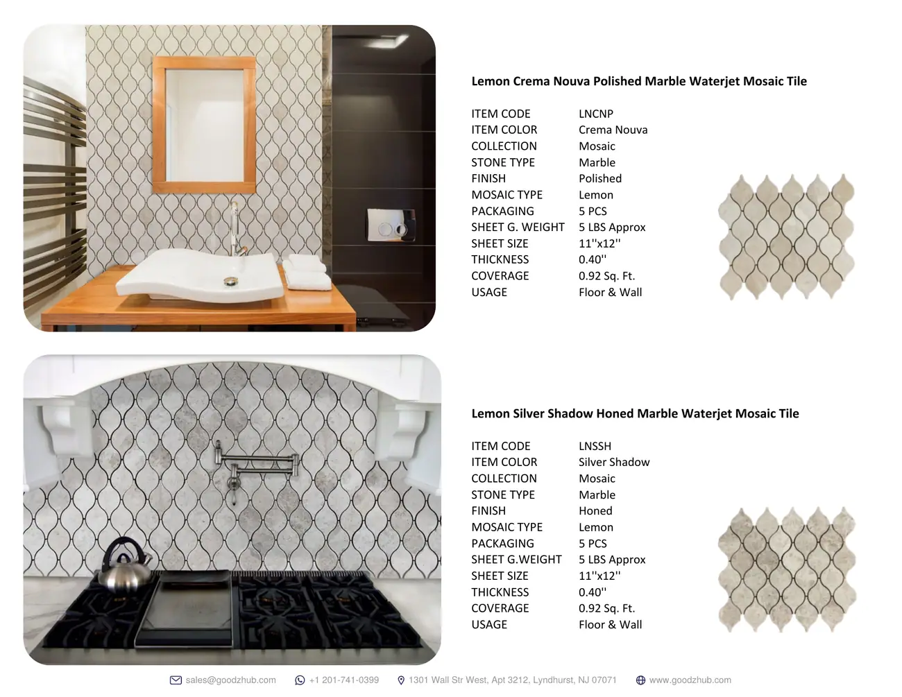 Tile & Mosaic Catalog, page 3