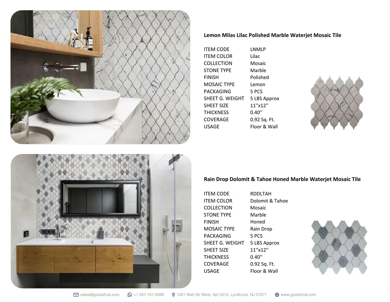 Tile & Mosaic Catalog, page 4