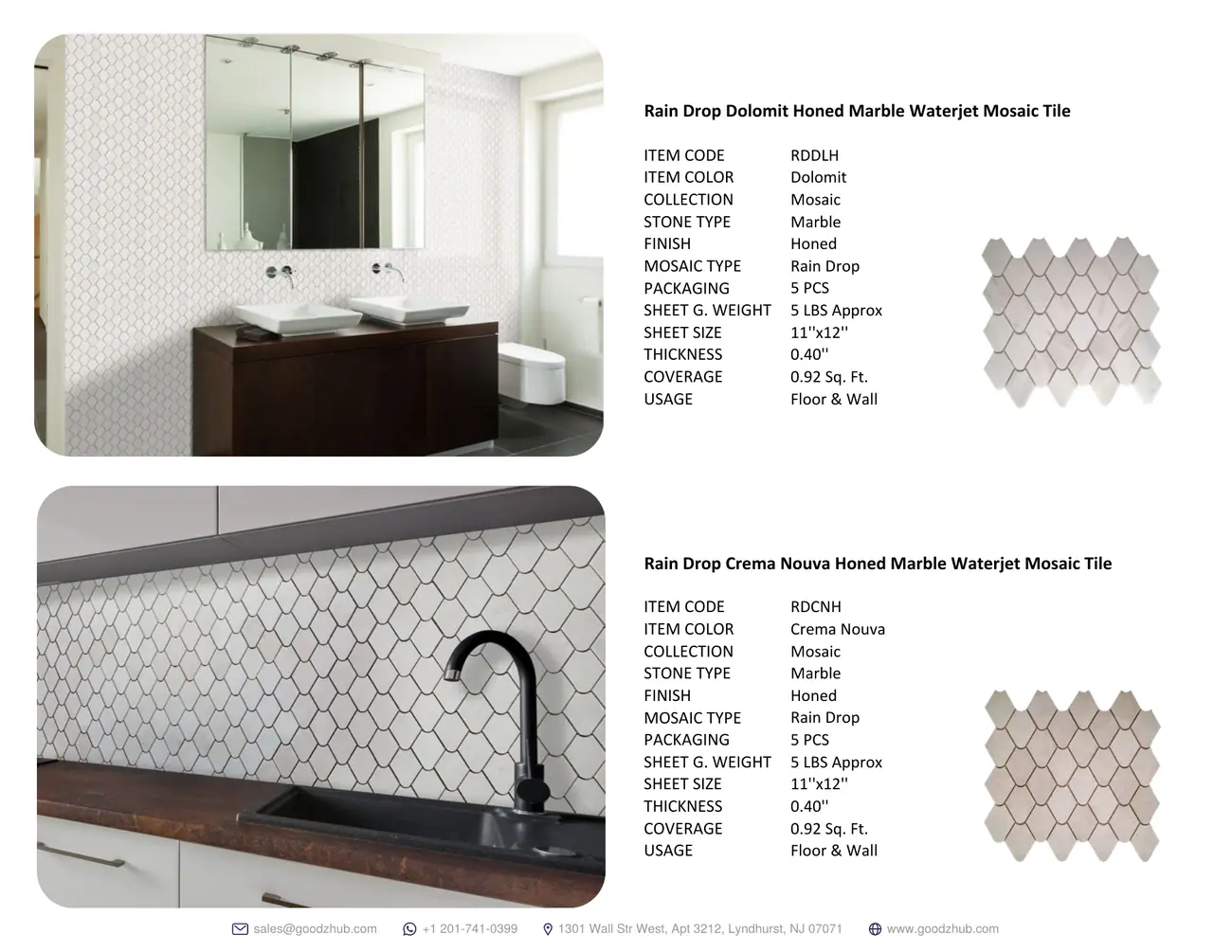 Tile & Mosaic Catalog, page 5