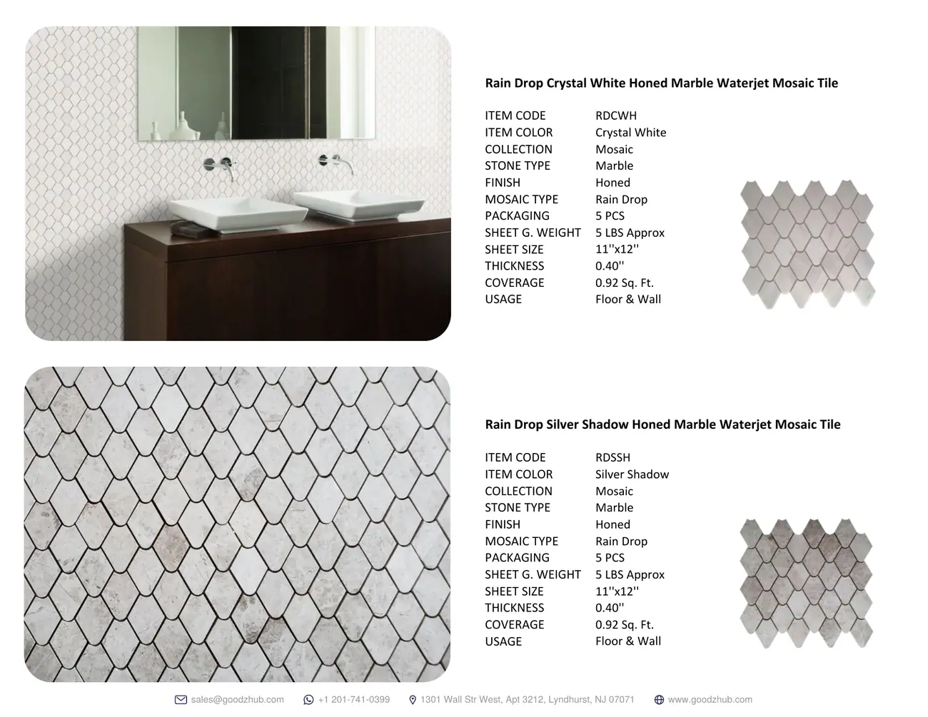 Tile & Mosaic Catalog, page 6