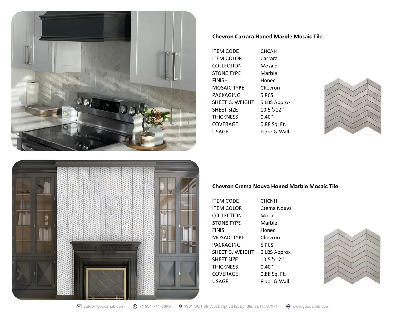 Tile & Mosaic Catalog, page 11