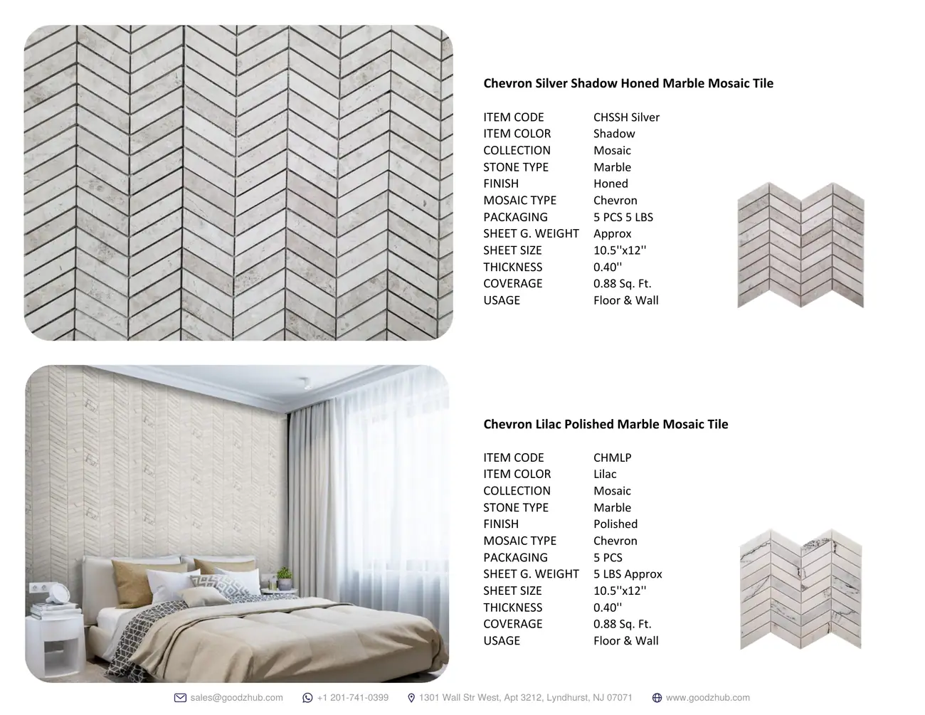 Tile & Mosaic Catalog, page 12
