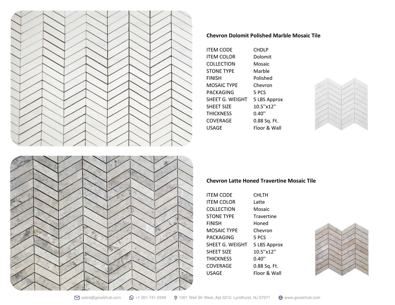 Tile & Mosaic Catalog, page 14