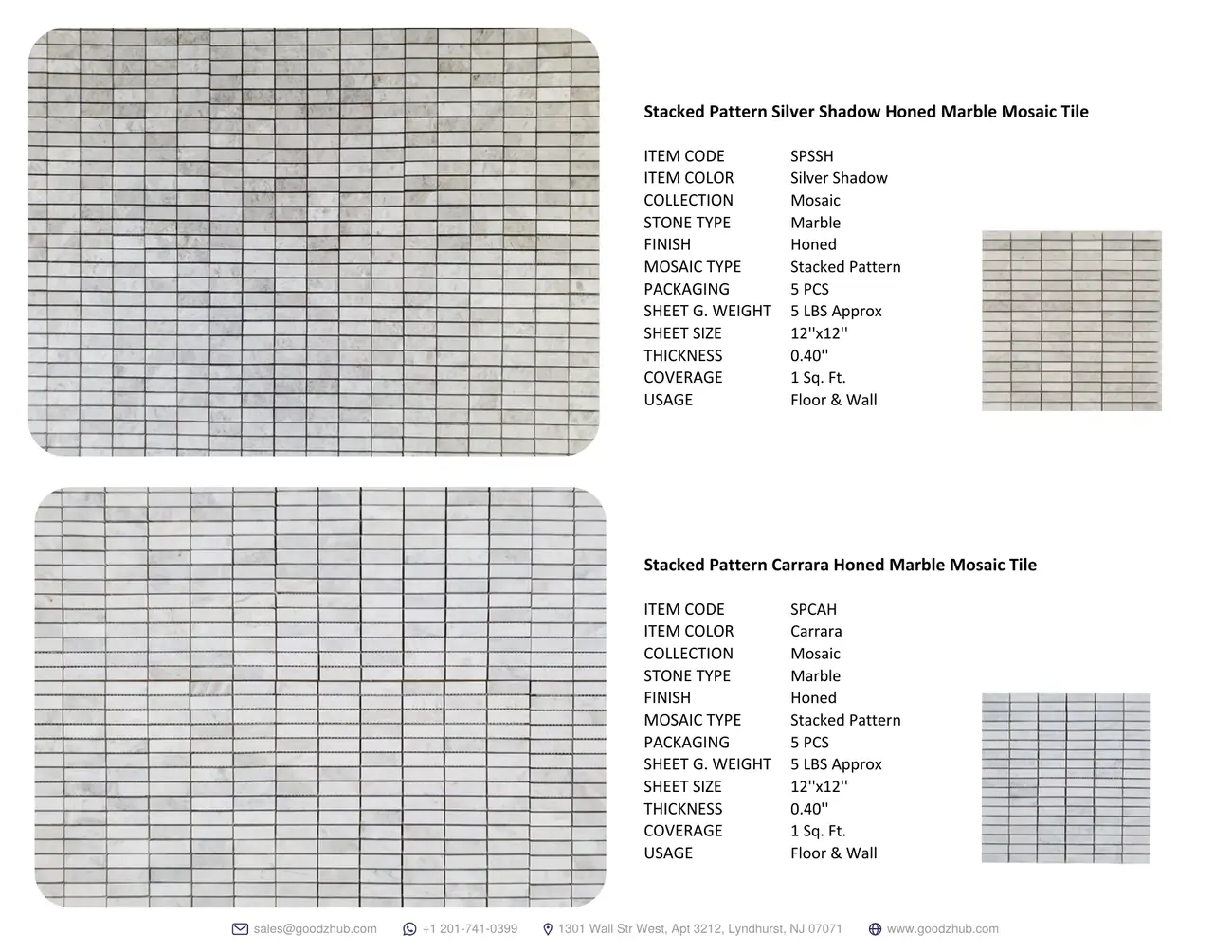 Tile & Mosaic Catalog, page 16