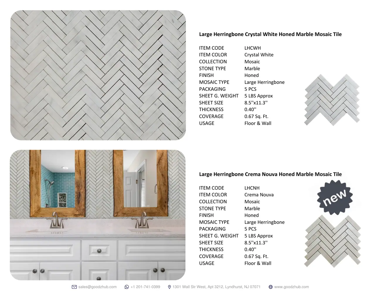 Tile & Mosaic Catalog, page 17