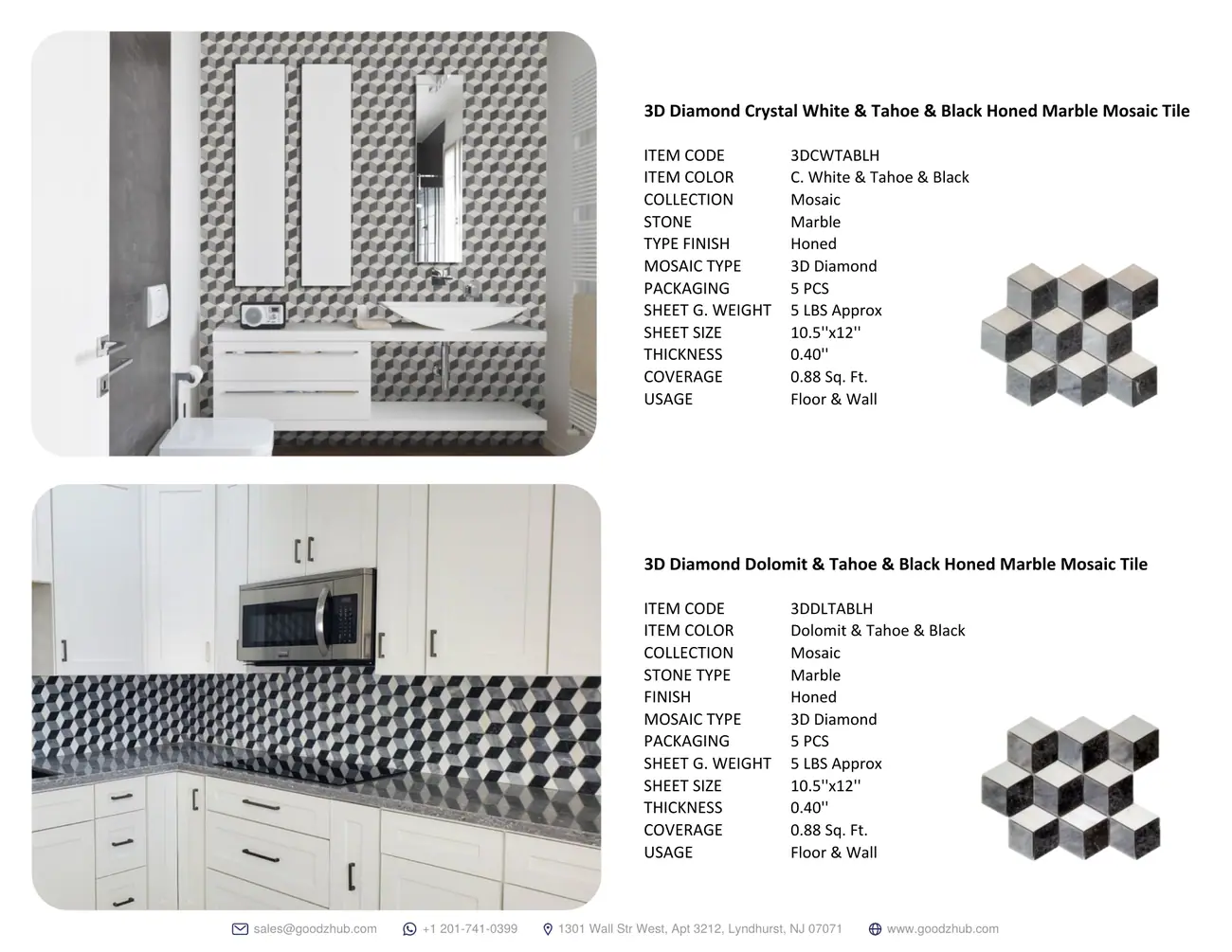 Tile & Mosaic Catalog, page 22