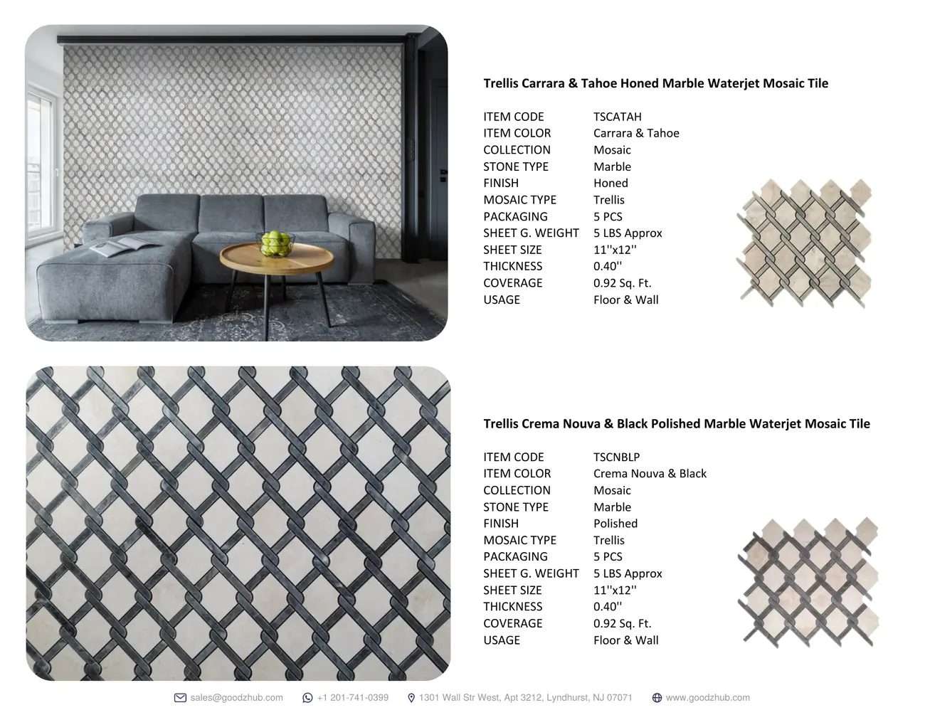 Tile & Mosaic Catalog, page 29