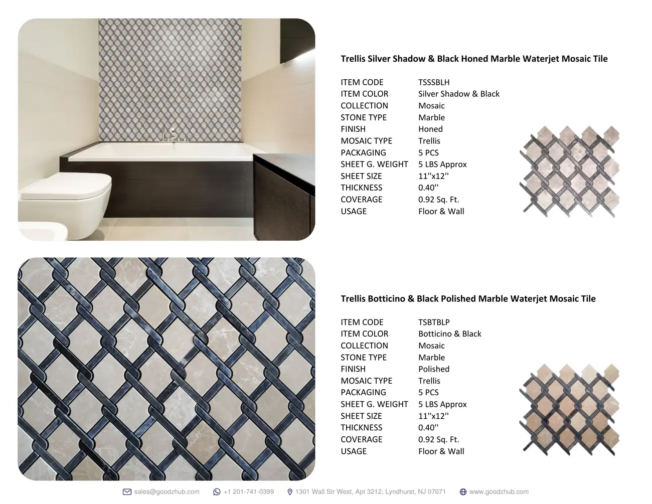 Tile & Mosaic Catalog, page 30