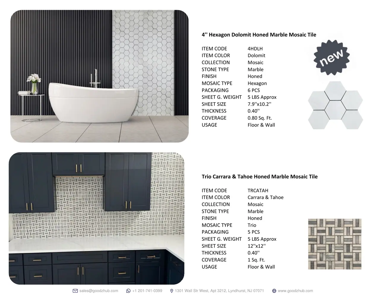 Tile & Mosaic Catalog, page 33